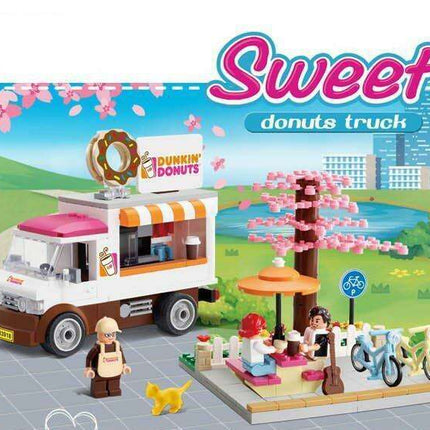 Dunkin Donuts Adventure: 418-Piece Building Set for Imaginative Play