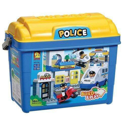 Design Your Own Law Enforcement HQ - Ultimate Police Station Construction Set!