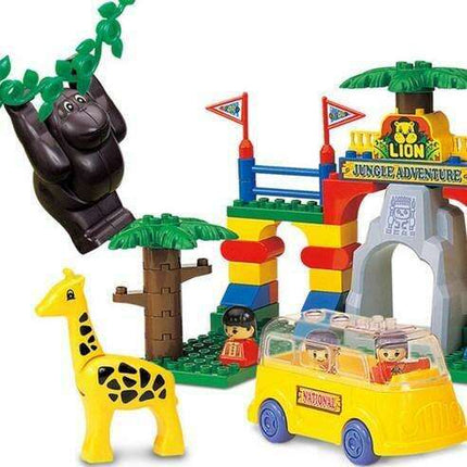Imaginative Adventure Building Blocks - 387 Pieces for Creative Learning and Play
