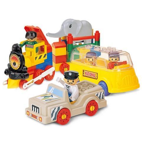 Imaginative Adventure Building Blocks - 387 Pieces for Creative Learning and Play