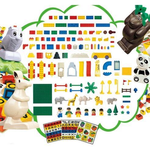 Imaginative Adventure Building Blocks - 387 Pieces for Creative Learning and Play