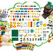 Imaginative Adventure Building Blocks - 387 Pieces for Creative Learning and Play