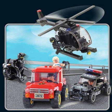 SWAT Tactical Mobile Command HQ Building Set - 763 Piece Adventure