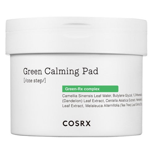 Tranquil Green Tea Calming Facial Pads with Dandelion and Witch Hazel Extracts
