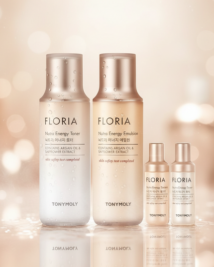 Nourishing Hydration Essentials - TONYMOLY Floria Nutra Energy Skin Care Collection