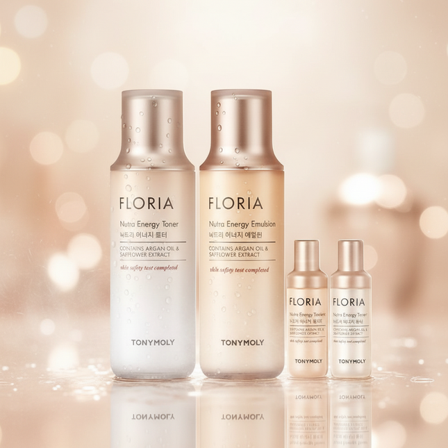 Nourishing Hydration Essentials - TONYMOLY Floria Nutra Energy Skin Care Collection