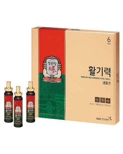 Vitality-Boosting Korean Ginseng and Goji Berry Energy Blend