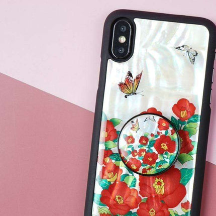 Korean Camellia Artistry PopGrip: Where Tradition Meets Trend