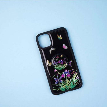 Korean Traditional Najeon Chilgi PopGrip: Elegant Device Accessory with Cultural Touch