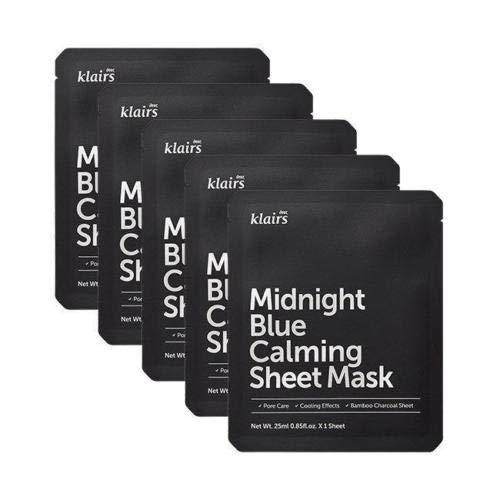 KLAIRS Midnight Blue Calming Sheet Mask - Soothing Skincare Essential