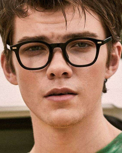 Timeless Elegance: Vintage-Inspired Black Eyewear Frames by BLUE ELEPHANT BRANDON