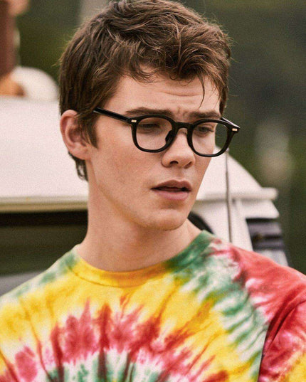 Timeless Elegance: Vintage-Inspired Black Eyewear Frames by BLUE ELEPHANT BRANDON