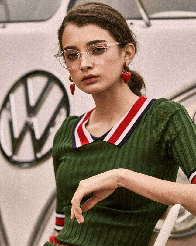 Crystal Chic: Blue Elephant x Camila Eyewear Frames