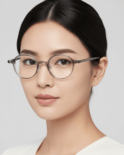 Polly Retro Crystal Eyewear - A Stylish Fusion of Classic Elegance and Modern Innovation