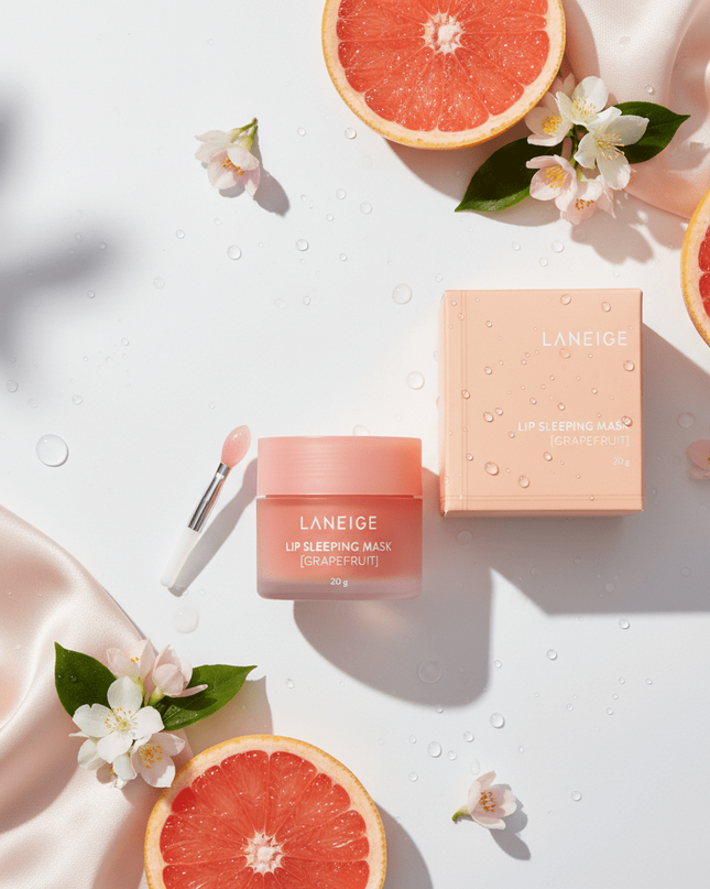 Grapefruit Overnight Lip Renewal Mask: Intense Hydration Treatment for Silky Soft Lips