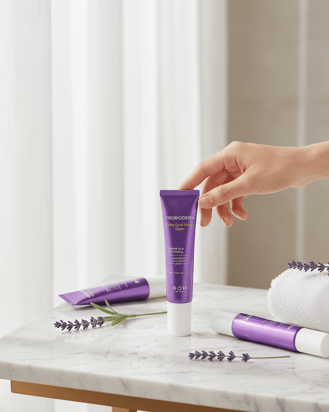 Rejuvenating Probiotic Eye Cream for Youthful Radiance