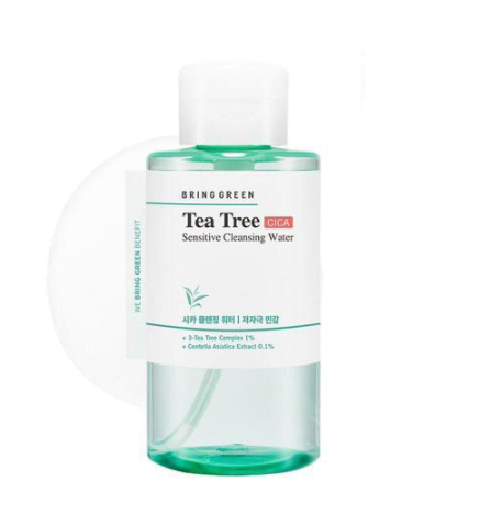 Cica Green Tea Tree Gentle Cleansing Water for Acne-Prone Skin - 500ml