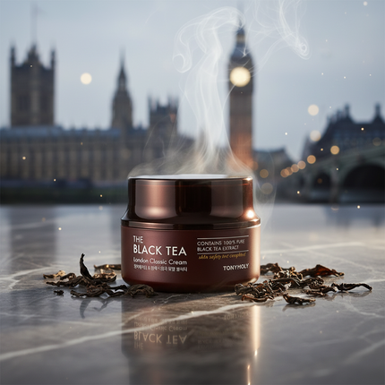 London Classic Black Tea Elixir Cream: Advanced Skincare for Youthful Radiance and Wrinkle Defense