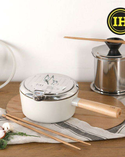 NEOFLAM FIKA Premium Wooden Chopsticks Set for 4 - Elegant Dining Essentials