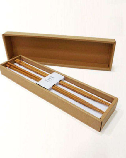 NEOFLAM FIKA Premium Wooden Chopsticks Set for 4 - Elegant Dining Essentials