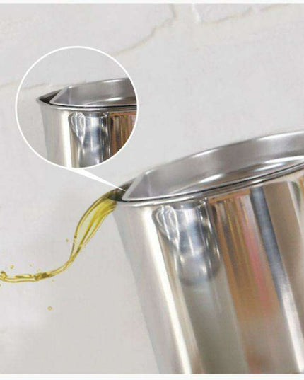 Stainless Steel Oil Pouring Jug - 1.3L