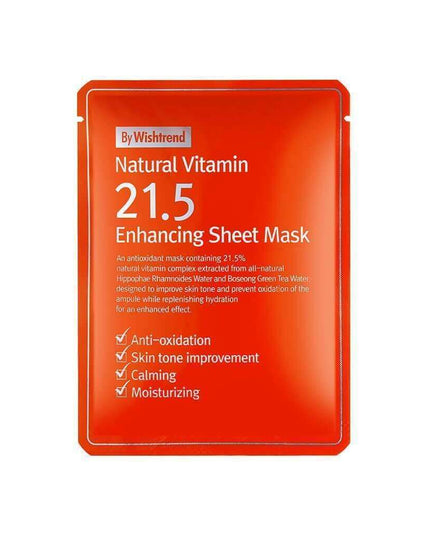 Vitamin-Infused Hydration Boost Sheet Mask - Skin-Renewing Formula with Botanical Vitamins