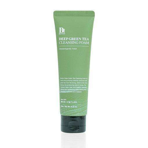 Soothing Green Tea & Camellia Oil Gentle Cleansing Foam for Sensitive Skin