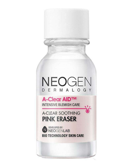 NEOGEN A-CLEAR AID Calamine Blemish Relief Serum for Sensitive Skin - Soothing Pink Formula