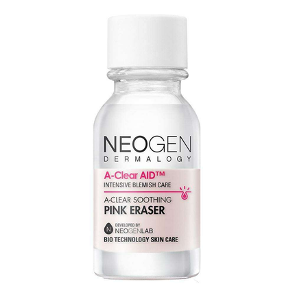 NEOGEN A-CLEAR AID Calamine Blemish Relief Serum for Sensitive Skin - Soothing Pink Formula
