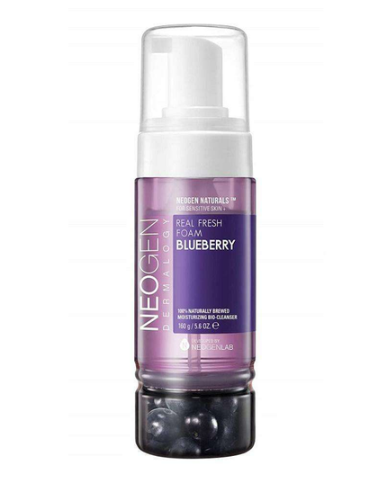 Revitalizing Blueberry Foaming Cleanser - Hydrating Facial Wash for Glowing Skin