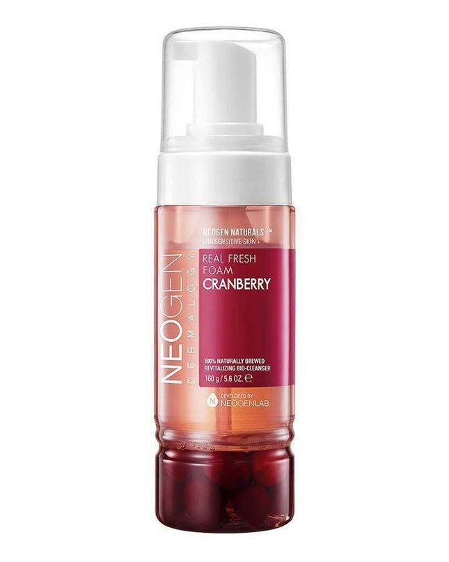 Cranberry Glow Foam Cleanser: Revitalizing Skincare Essence