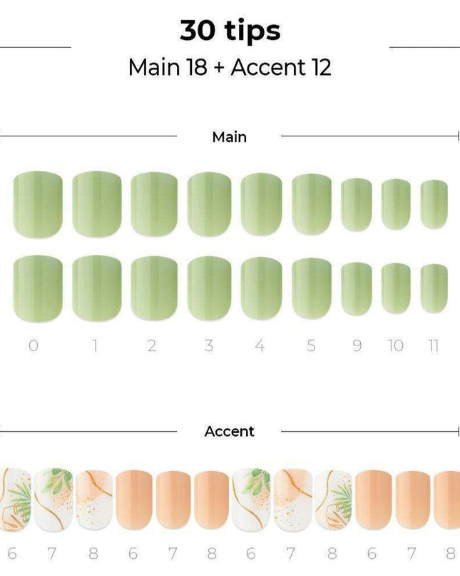 Nail Art Revolution: Green Goddess Gel Manicure Set for Stunning Home Makeovers