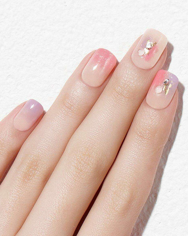 Radiant Horizon Gel Nail Kit - Achieve Stunning Salon-Quality Nails with Mesmerizing #Before Sunset Designs