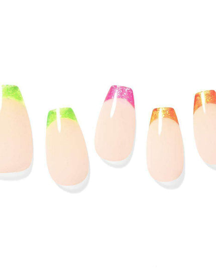 Neon Sparkle Glam Nail Art Collection - Dashing Diva Magic Press Set