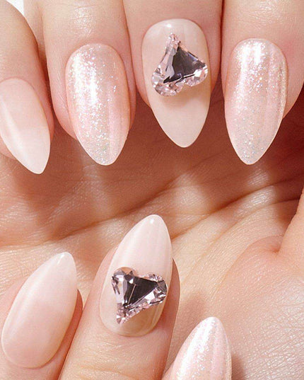 Radiant Romance Gel Nail Collection - Sparkling Love Sonnet Edition