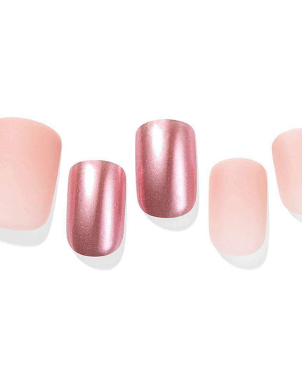 Chic Milky Pink Metallic Nail Gel Kit - Your Ultimate At-Home Nail Art Solution