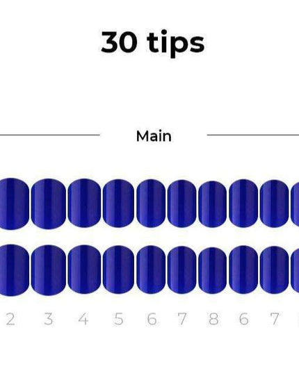 Ultramarine Glamour Home Nail Art Kit - Complete Gel Manicure Set