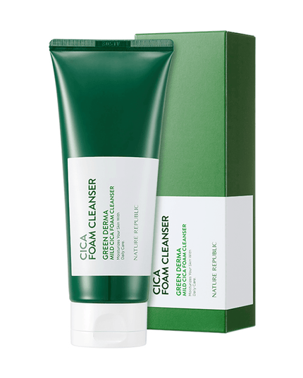 Gentle Cica Foam Cleanser for Delicate Skin: Soothing Hydration Formula