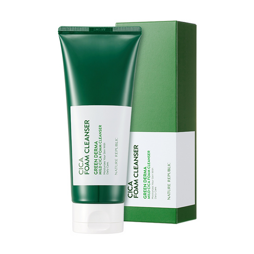 Soothing Cica Foam Cleanser for Sensitive Skin: Hydrating Formula
