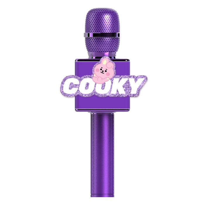 BT21 Baby Wireless Karaoke Microphone for On-the-Go Singing and Recording