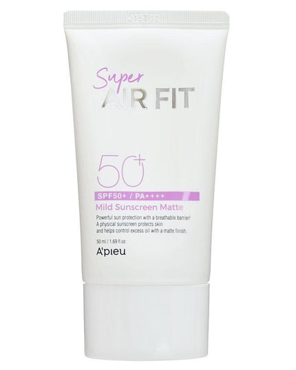 A'pieu Super Air Fit Mild Sunscreen Matte EX SPF50+ PA++++ 50ml