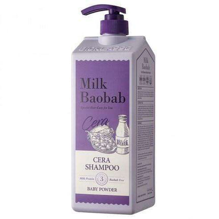 Nourishing Baobab Shampoo with Ceramides and Calming Baby Powder Scent