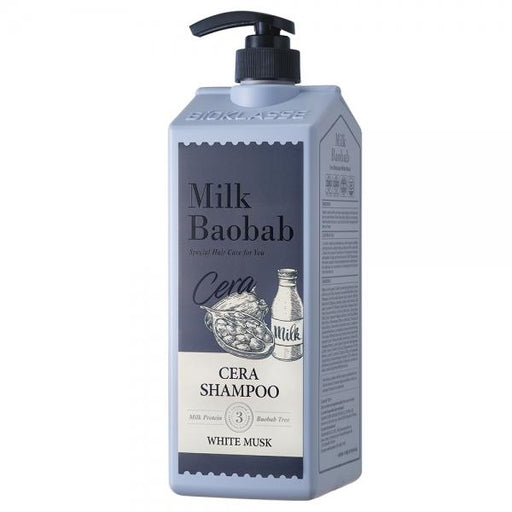 BIOKLASSE BAOBAB Cera Shampoo - Luxurious White Musk Fragrance & Ceramide Enriched - 1200ml