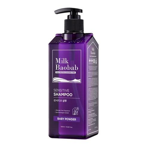 Baobab Milk Gentle Scalp Shampoo - Nourishing 500ml Formula for Fragile Hair