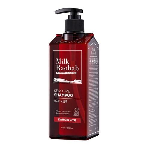 Rose Infused Sensitive Scalp Shampoo - Nourishing Cleanser