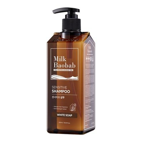 BIOKLASSE MILK BAOBAB HAIR Sensitive Shampoo 500ml #White Soap