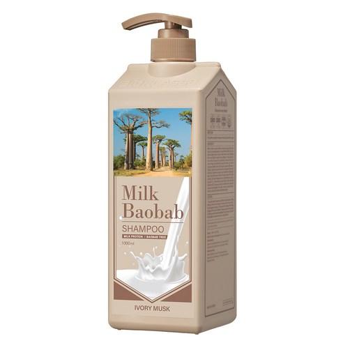 BIOKLASSE MILK BAOBAB HAIR Shampoo 1000ml #Ivory Musk
