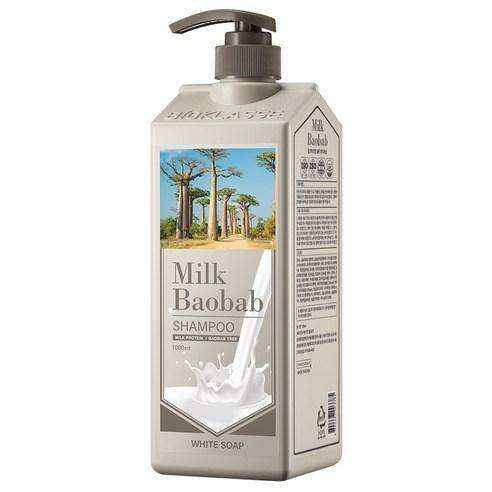 Luxurious Baobab & Milk Infused Shampoo - Calming Scalp Treatment - 1000ml
