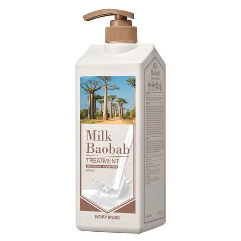 BIOKLASSE BAOBAB Hair Treatment - Nourishing and Repairing Formula with Ivory Musk Fragrance (1000ml)