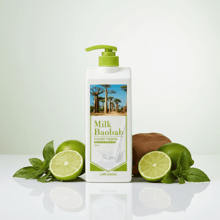 Revitalizing Lime & Basil Hair Mask with Vitamin-5 Complex for Ultimate Shine and Nourishment